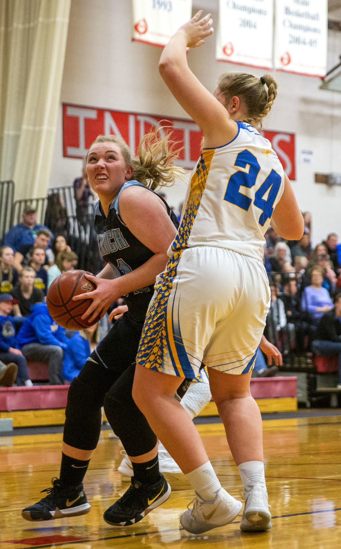 Carey vs Dietrich girls basketball